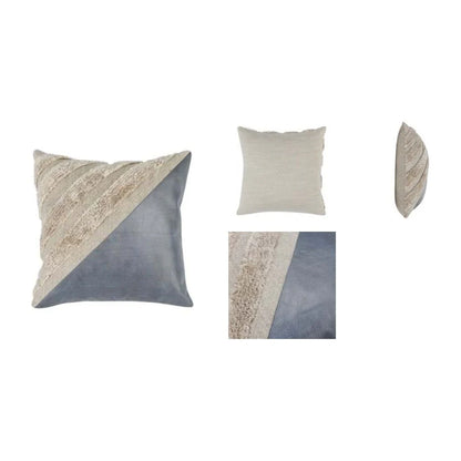 Sea Frog Blue Ivory Pillow